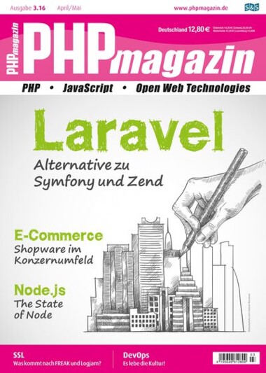 Cover PHP Magazin 03 - 2016