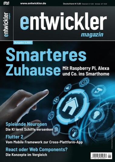 Cover Entwickler Magazin 05 - 2021