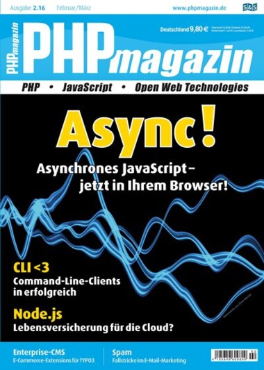 Cover PHP Magazin 02 - 2016
