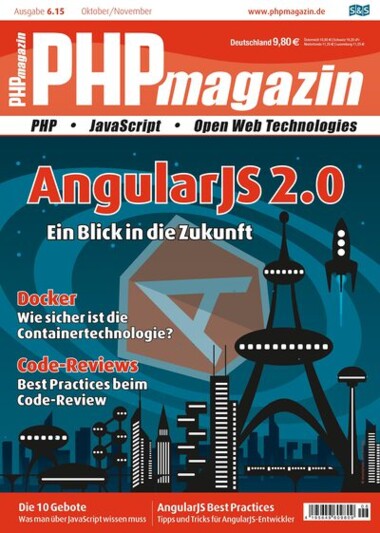 Cover PHP Magazin 06 - 2015