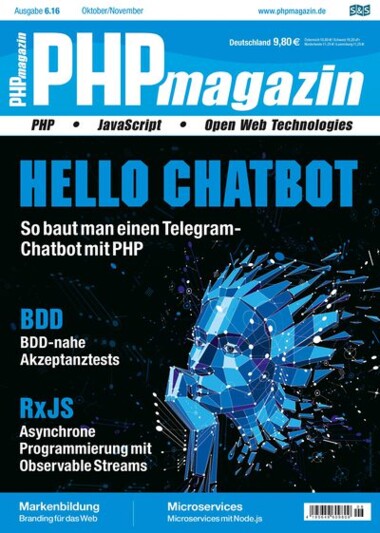 Cover PHP Magazin 06 - 2016
